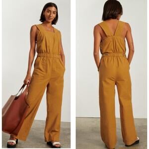 NWT Everlane The Fatigue Apron Jumpsuit
Amber Gold